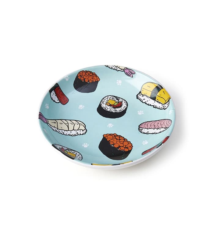 Pet Rageous Designs Sushi Saucer Bowl