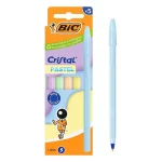 STYLO BIC Cristal Pastel x5