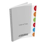 CAHIER DE TEXTE 17cmx22cm 124 PAGES "CONQUERANT "