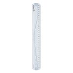 REGLE GEOMETRIC 30 cm GAUCHER SAC PAPIER "MAPED" REF:254330